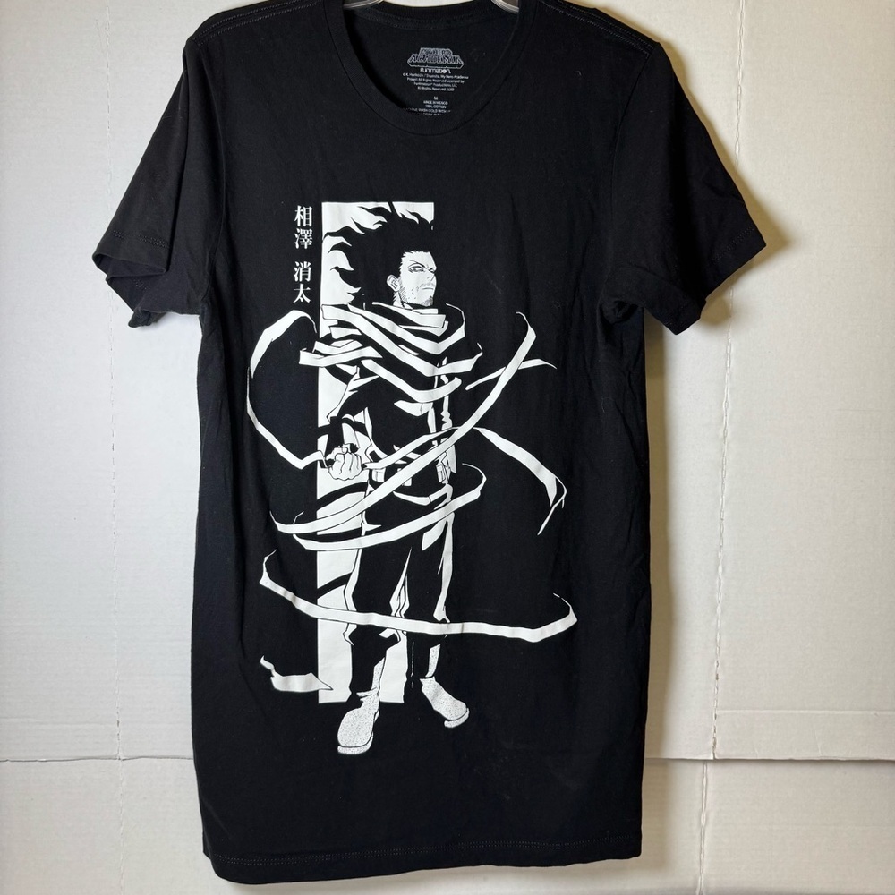 My Hero Academia Black Short Sleeve Tee Shirt
